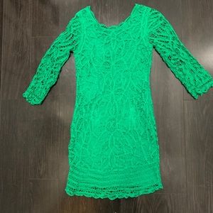 INC International Concepts Battenberg Lace Dress size 6
